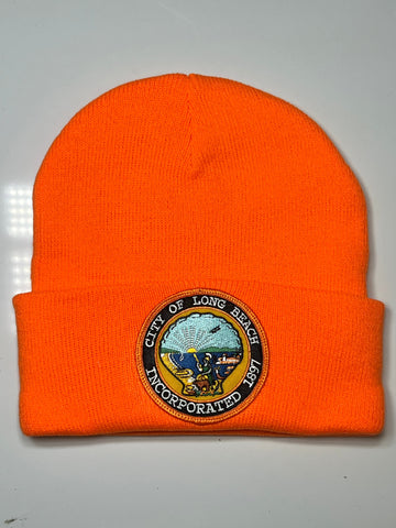 Orange City Seal Beanie