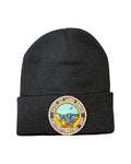 Black City Seal Beanie