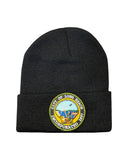 Black City Seal Beanie
