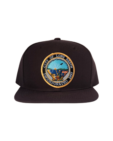 Brown Snap Back W/ City Seal